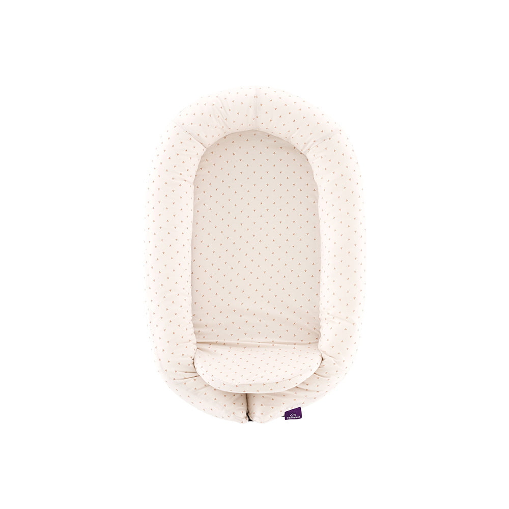 Nest HOME Comfort von Träumeland Ansicht von oben geschlossen Design Twister beige