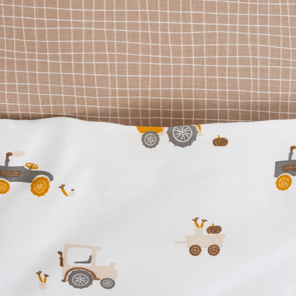 Träumeland Bettwäsche kleine Farm Detail Motiv