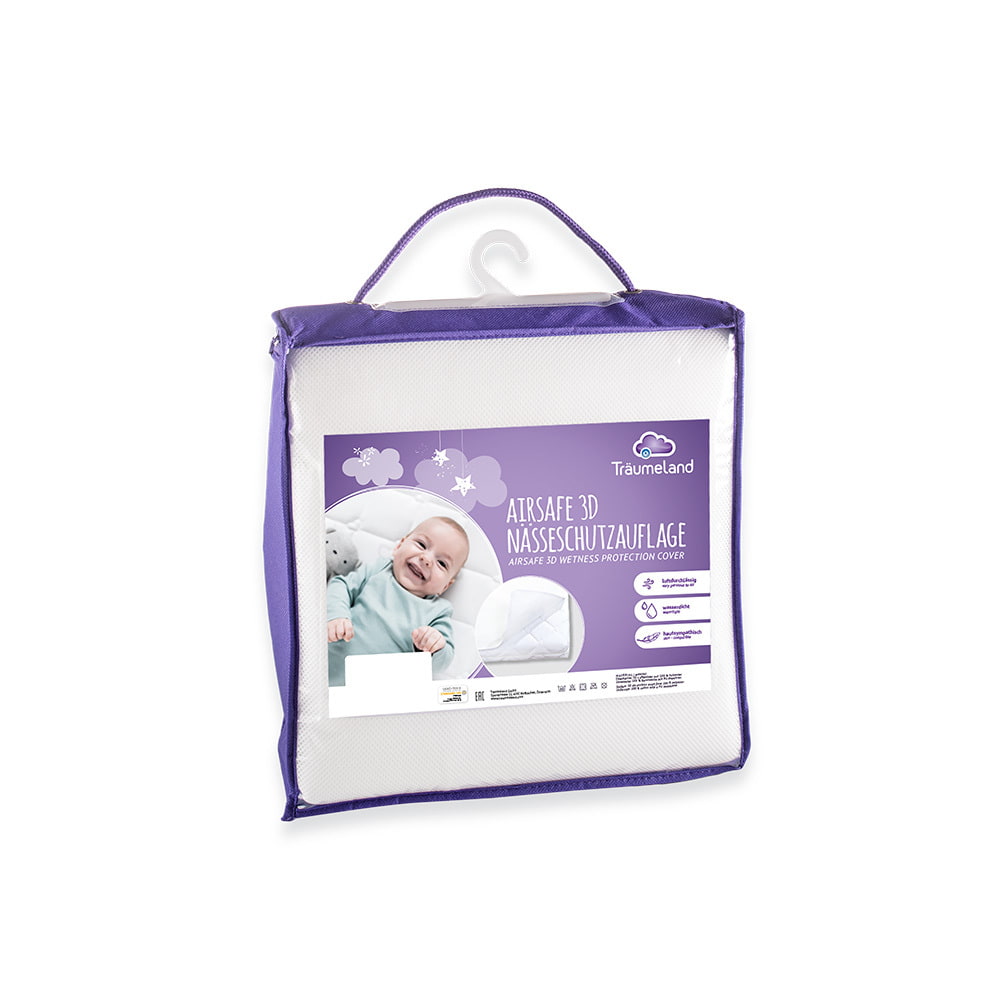 Nässeschutzauflage Airsafe 3D in Verpackungstasche