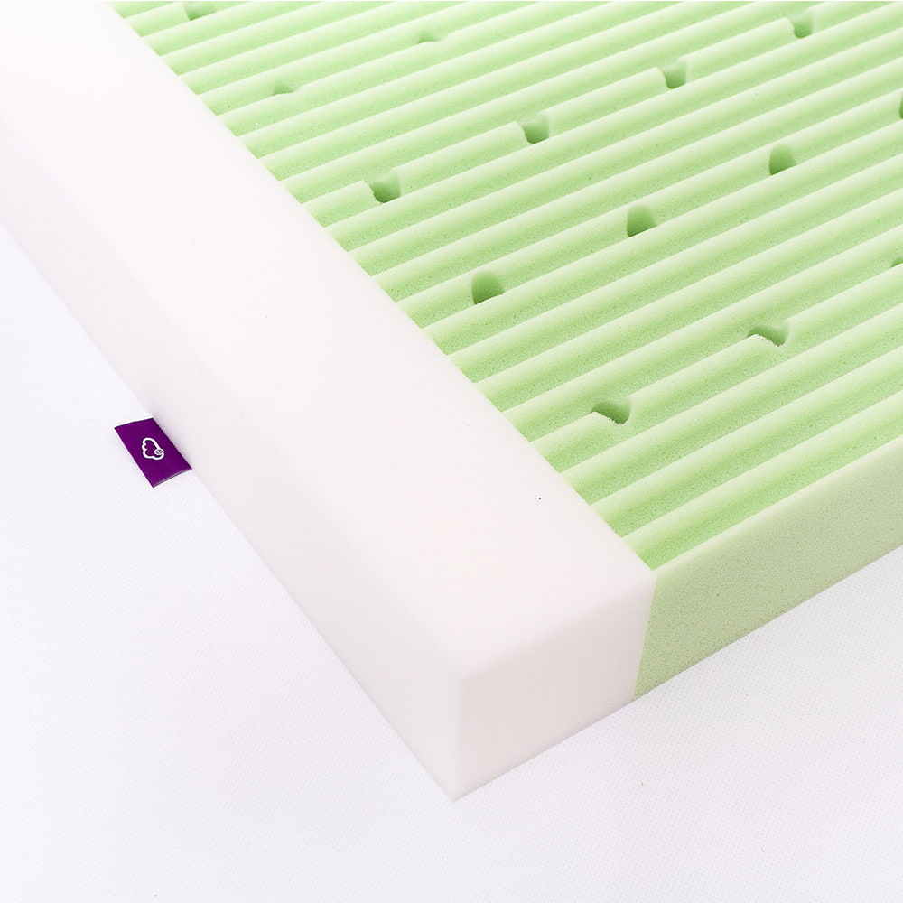 Babymatratze Comfort Smaragdgrün Detailfoto