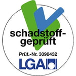 Logo LGA schadstoffgeprüft Logo LGA schadstoffgeprüft