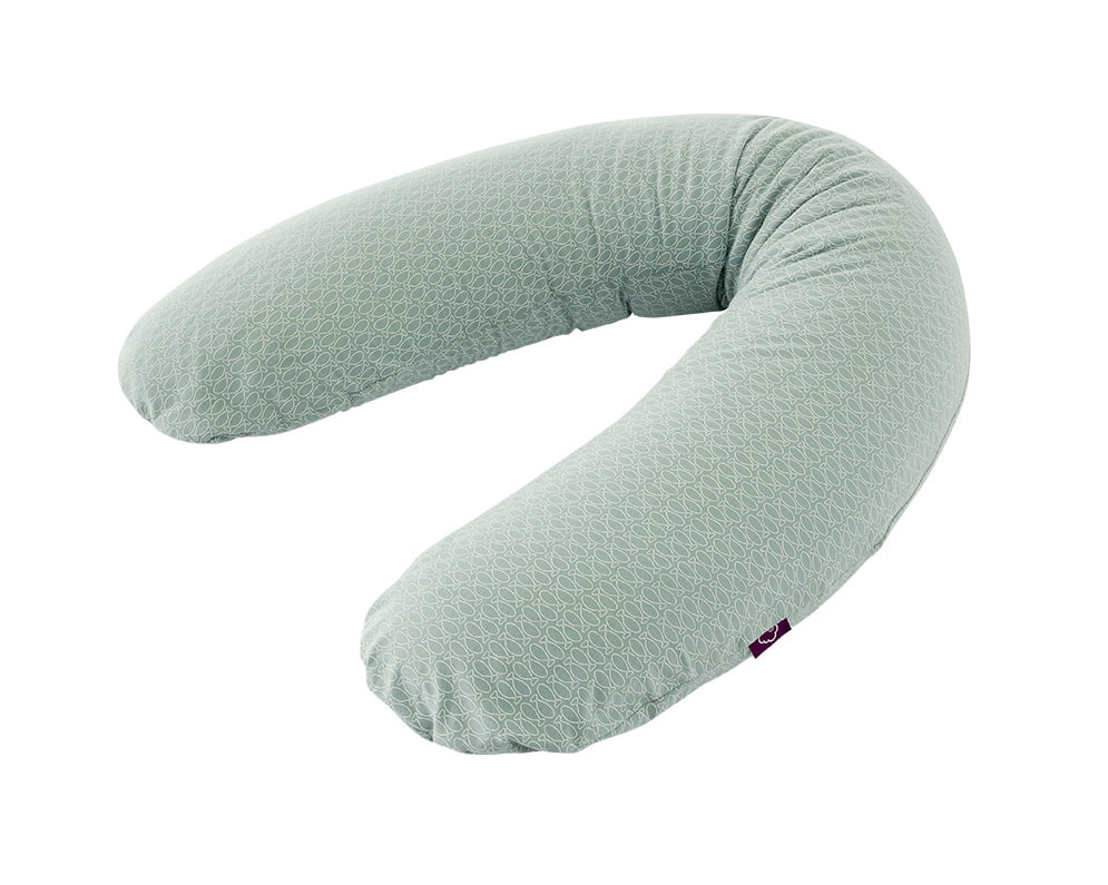 Bezug Stillkissen elastisch Fische mint