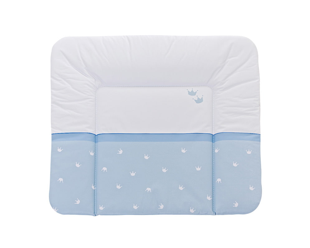Wickelauflage Krone blau