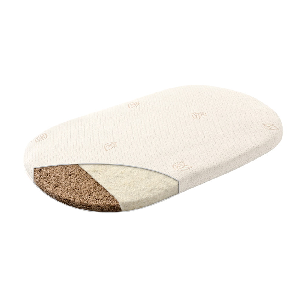 Kleine Matratze Naturwölkchen oval 