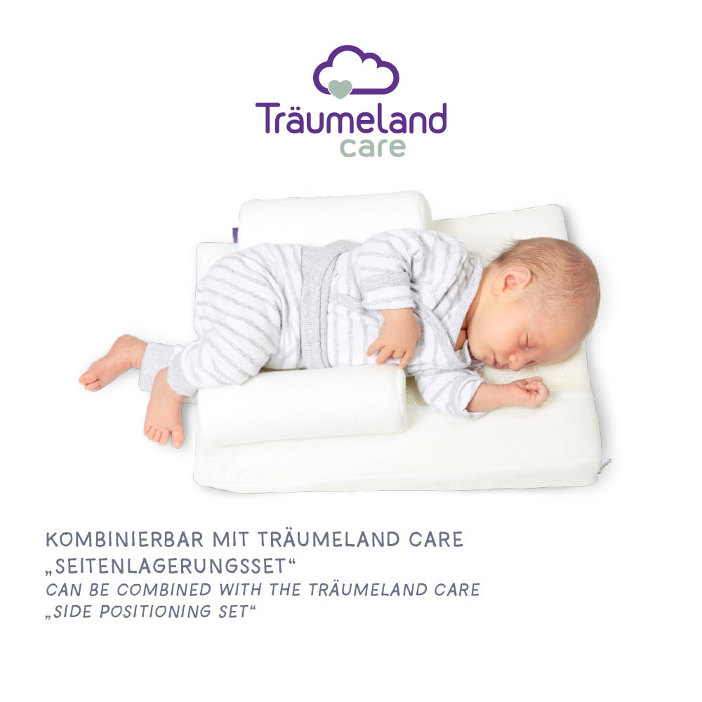 Träumeland Care Keilkissen Visko Anwendung mit Seitenlagerung