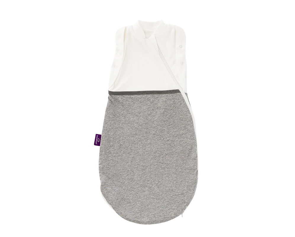 Puckschlafsack "Air" grau meliert