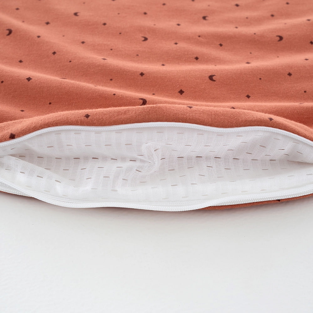 Schlafsack Moon rost Detail Belüftungsschlitz unten