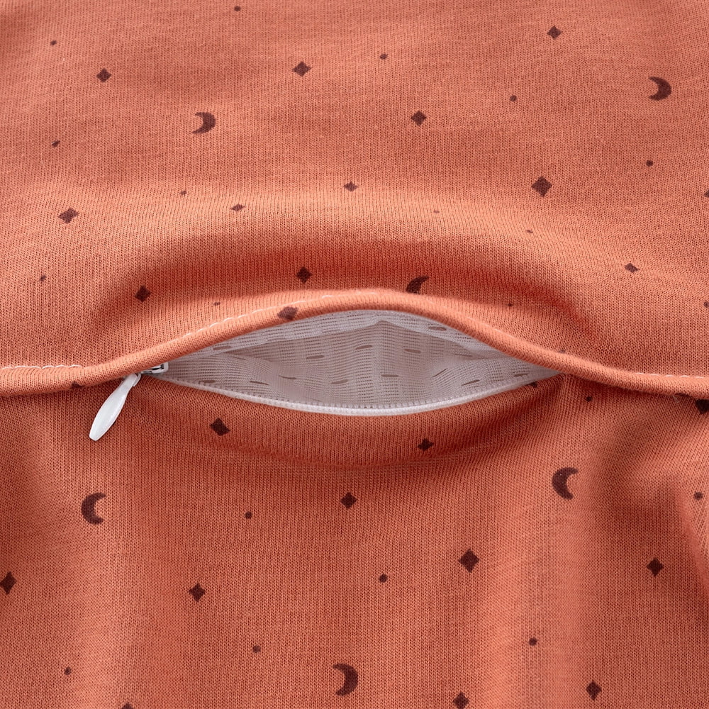 Schlafsack Moon rost Detail Belüftungsschlitz vorne