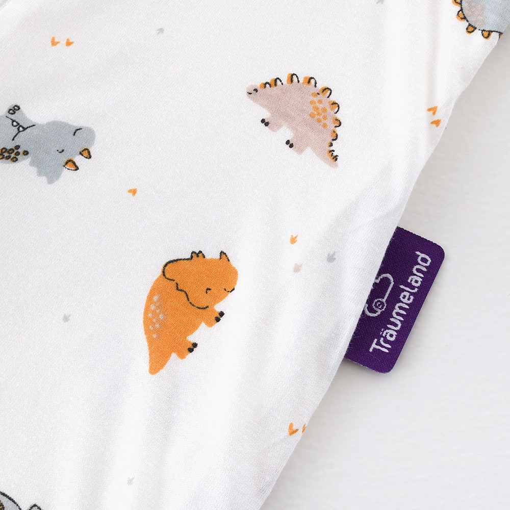 Sommerschlafsack Dinolino Detail Etikett