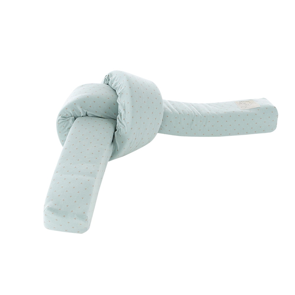 Bettschlange Twister blau