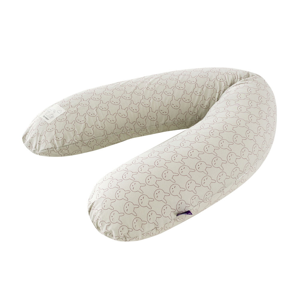Stillkissen Kuschelhase grün