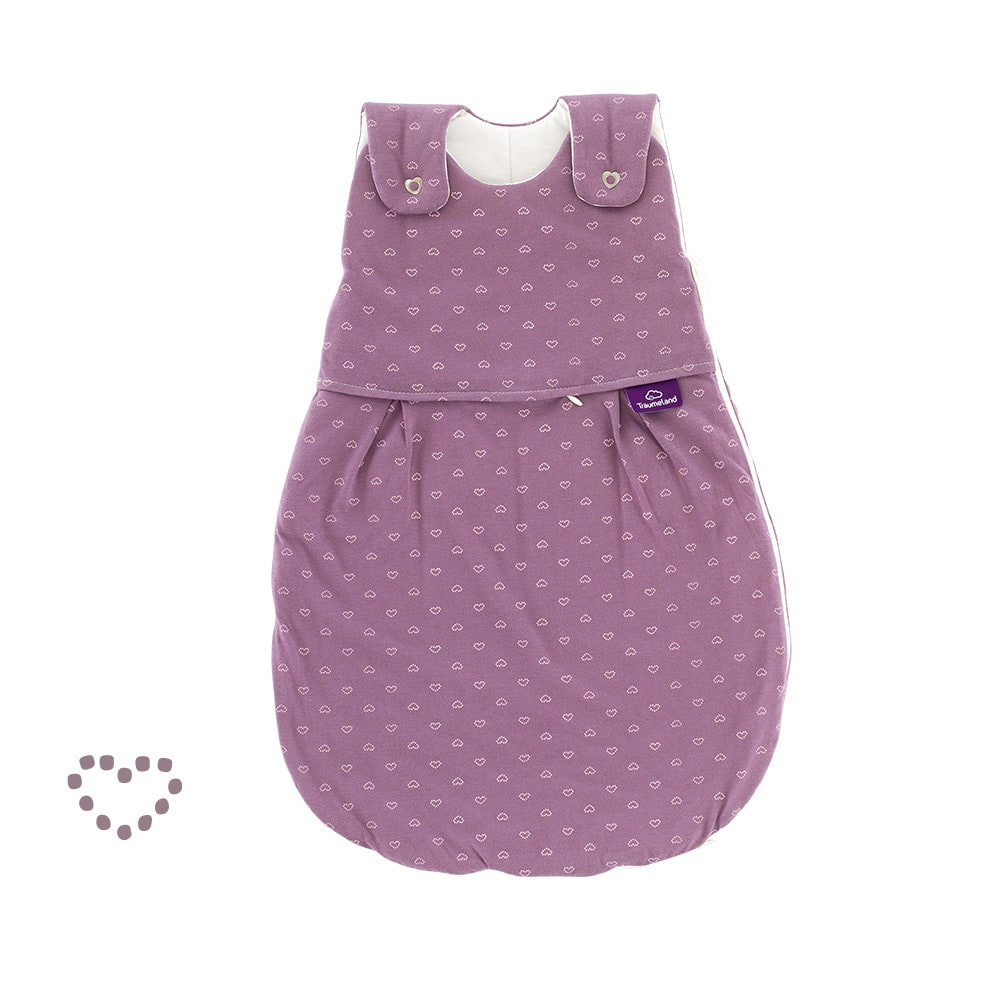LIEBMICH Schlafsack im Design Heartsome
