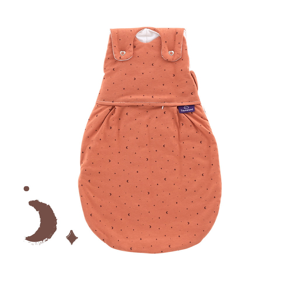 LIEBMICH Schlafsack im Design Moon rost