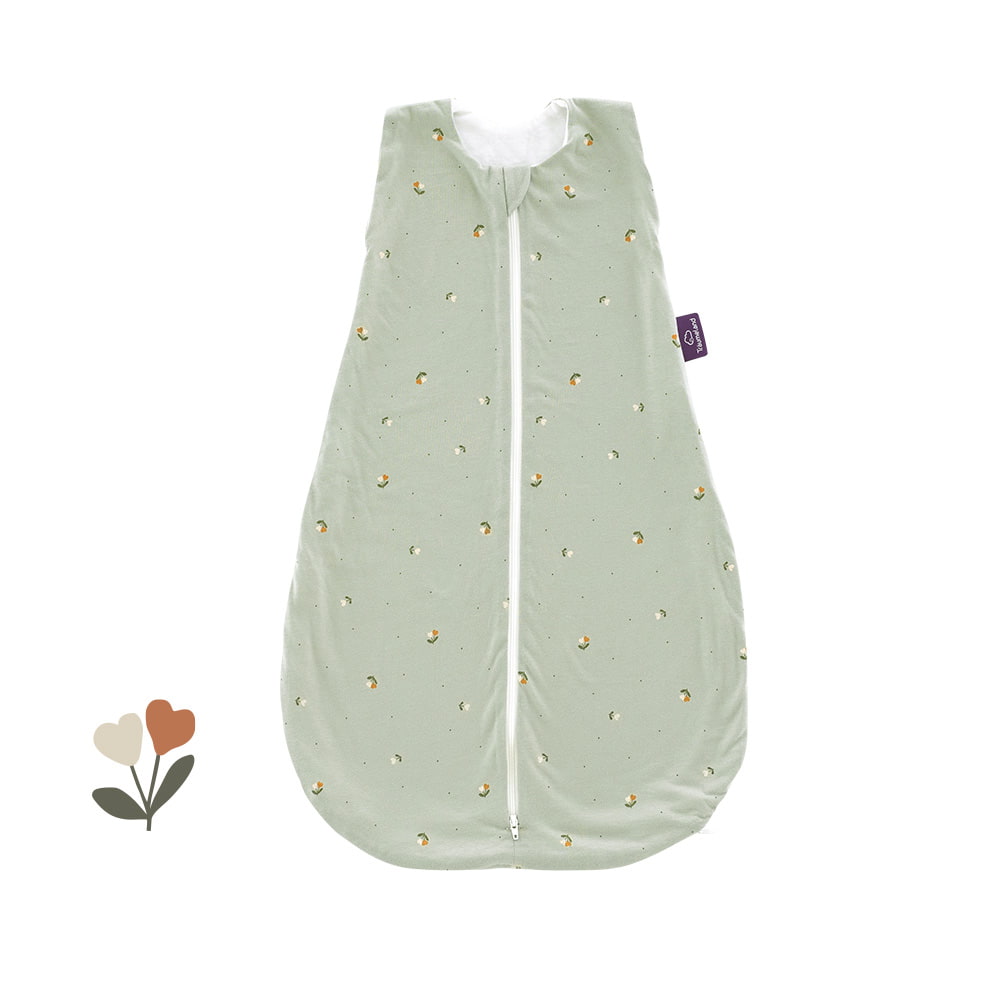 Sommerschlafsack Fiore Grün aus Tencel™