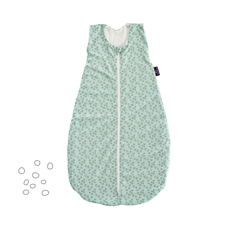 Sommerschlafsack Kreise mint aus TENCEL™ 