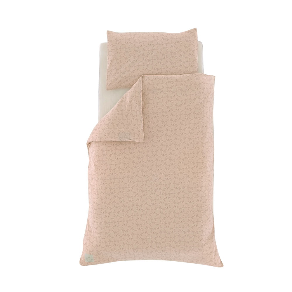 Träumeland Bettwäsche Kuschelhase beige Gesamtansicht