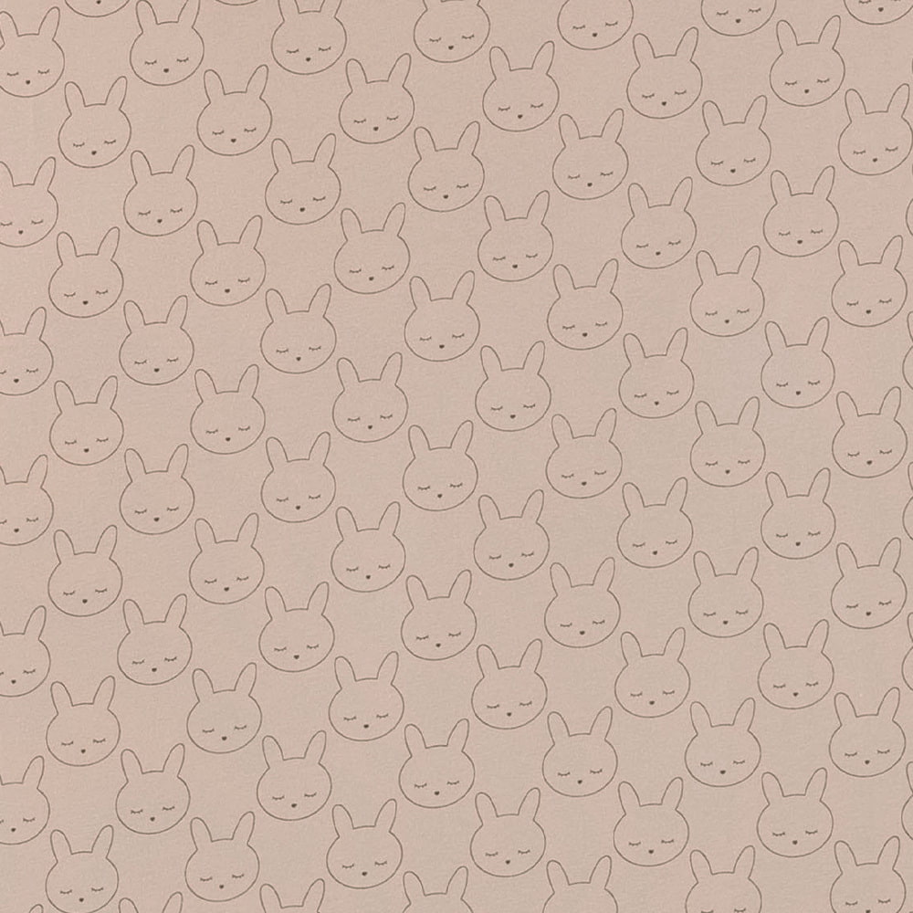 Träumeland Bettwäsche Kuschelhase beige Detail