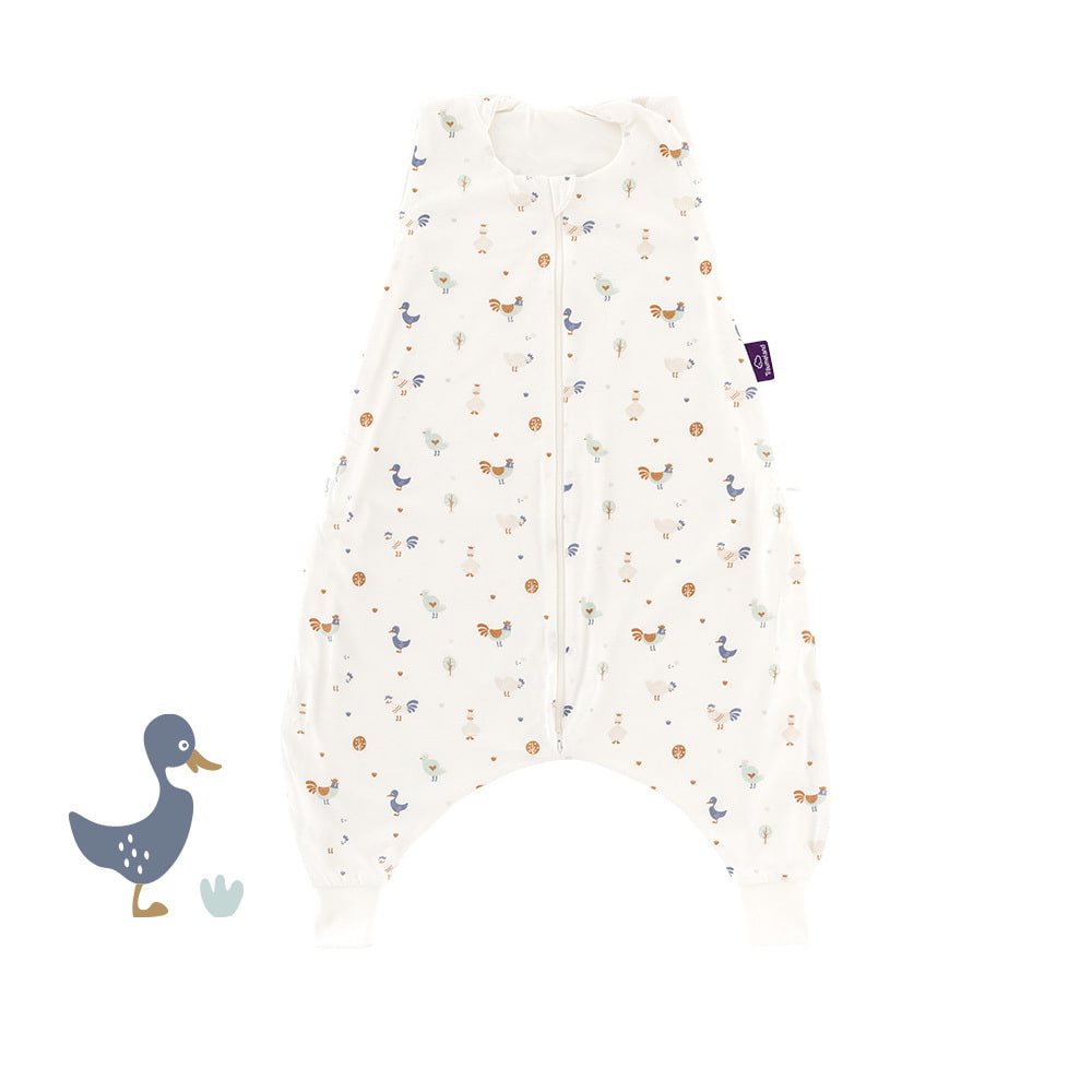 Leichter Schlafsack TO GO im Design Kikeriki