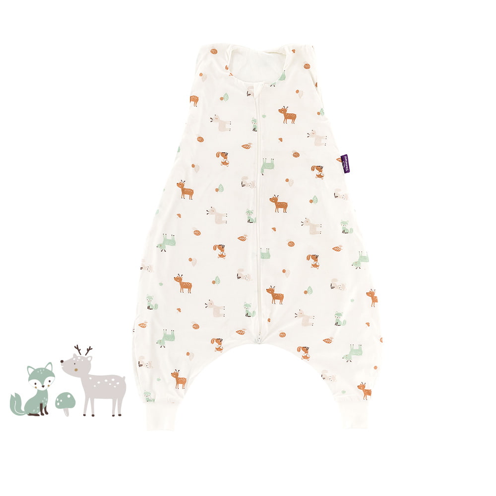 Leichter Schlafsack TO GO im Design Waldtiere