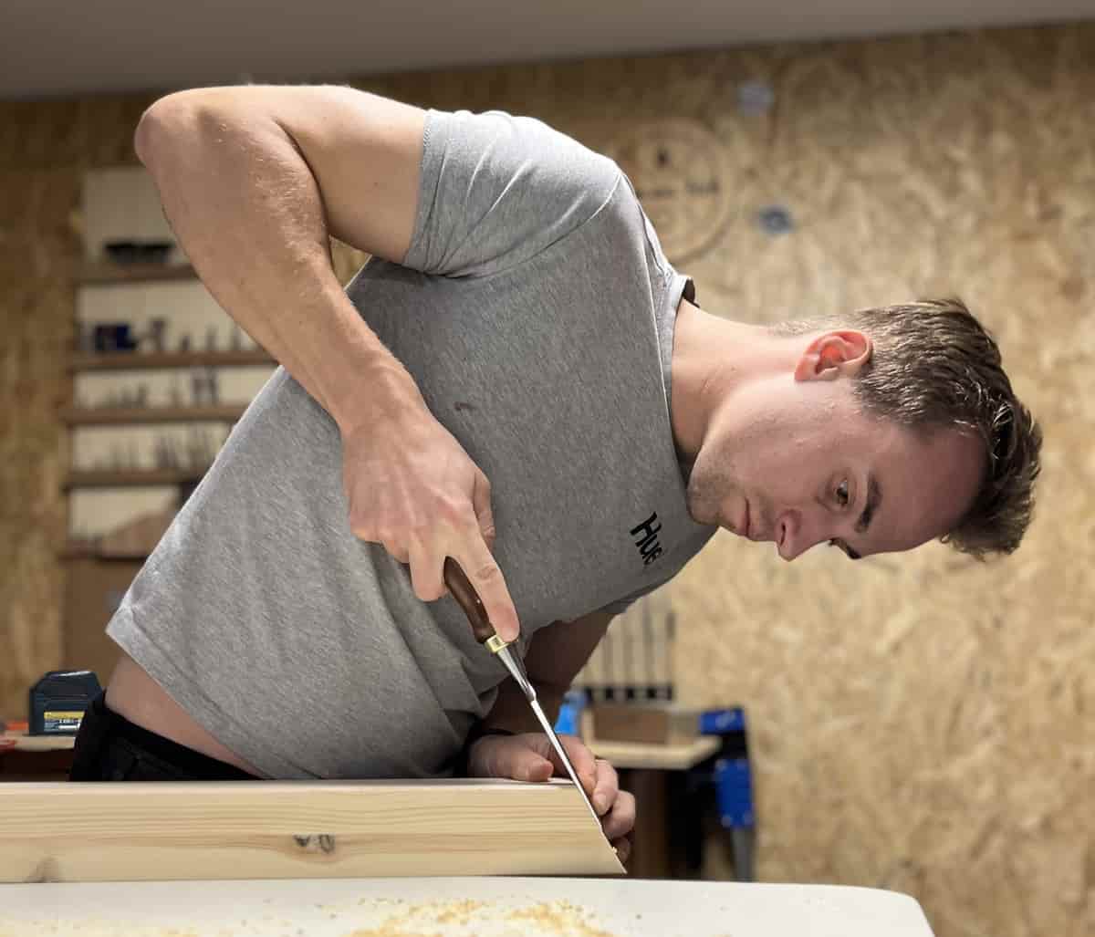 Phil bei der Arbeit