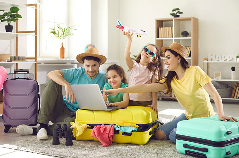 Familie auf Reisen Familie auf Reisen