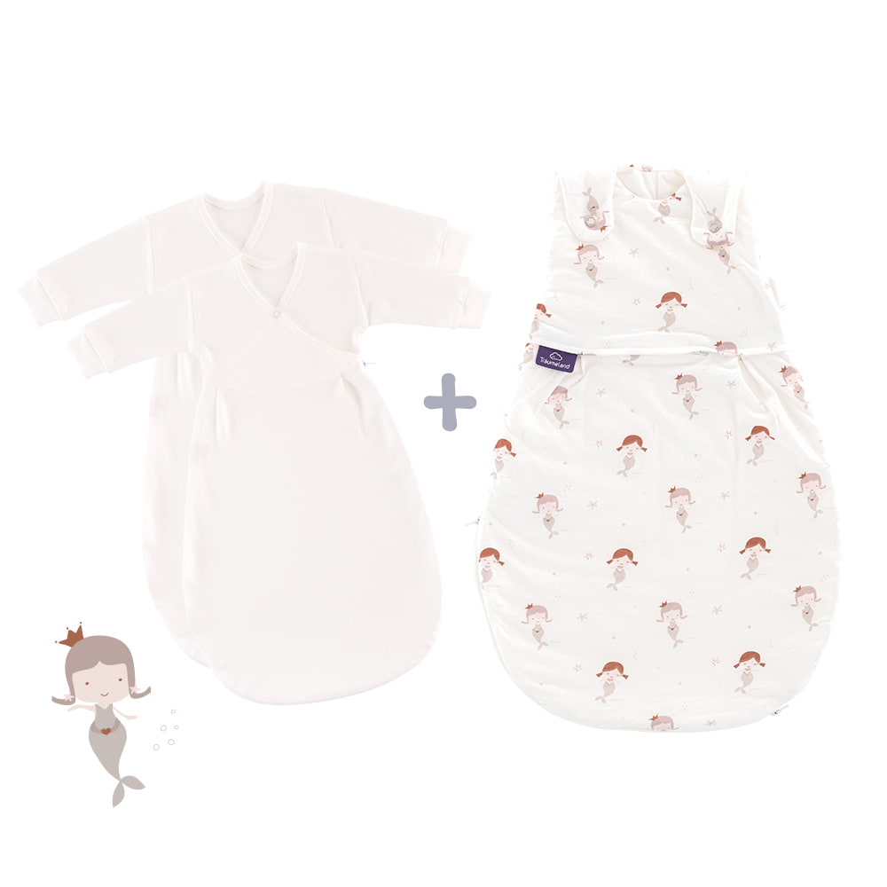 Ganzjahres-Schlafsack Set Mermaid