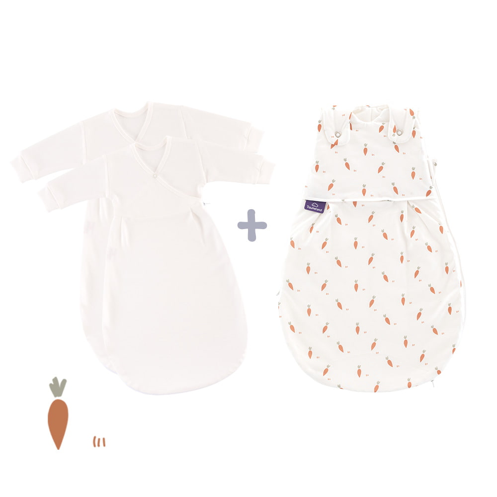 Ganzjahres-Schlafsack Set Carota