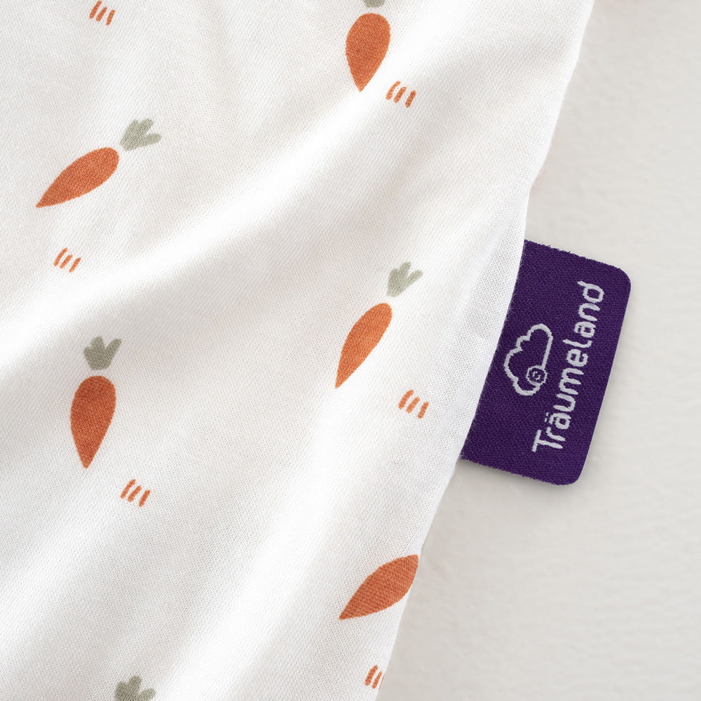 Sommerschlafsack Carota Baumwolle Detail Etikett