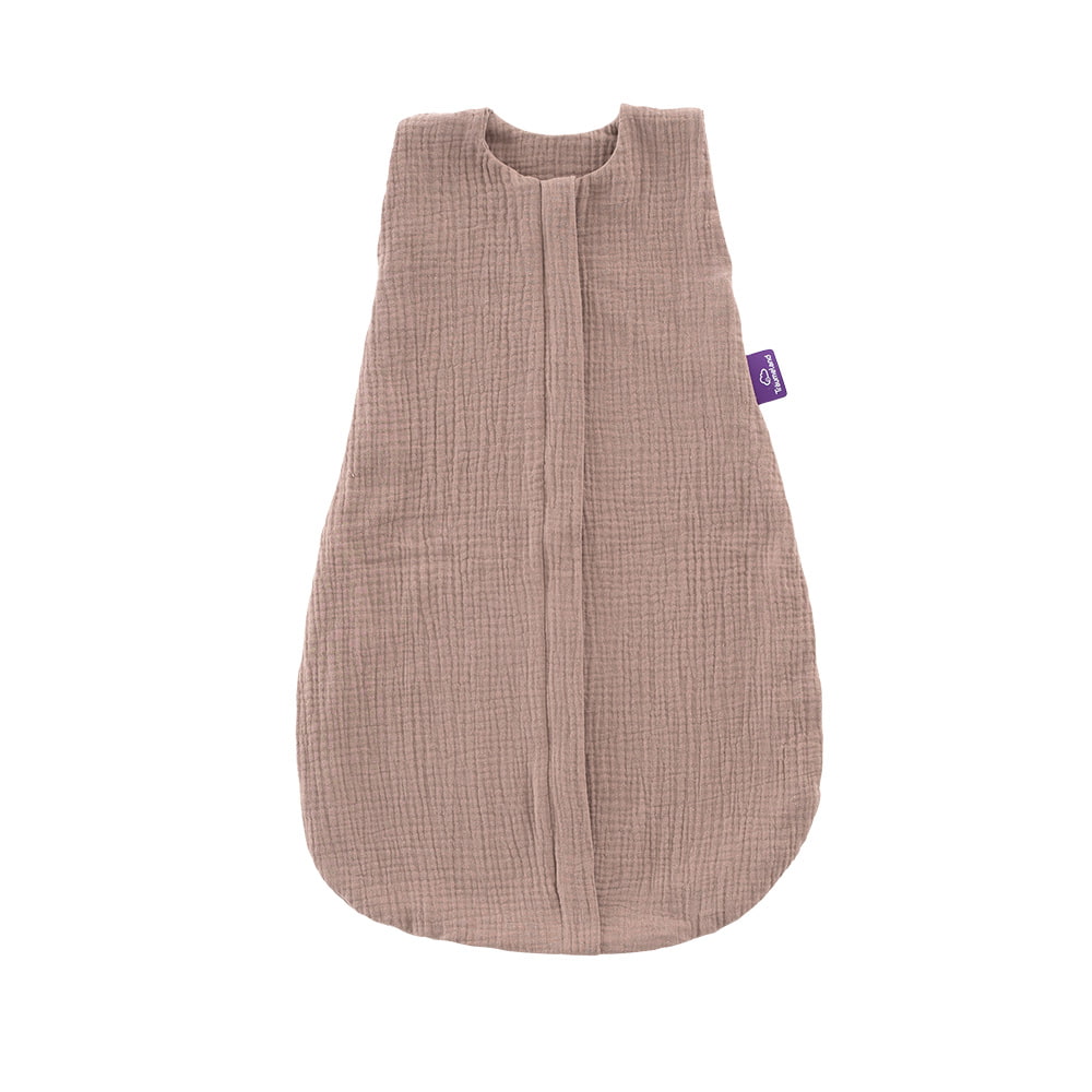 Sommerschlafsack aus Baumwollmusselin in kastanie