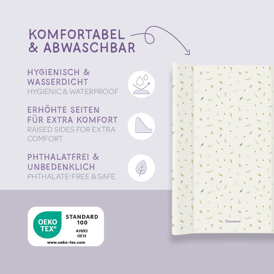 Wickelmulde Naturlieb grün 