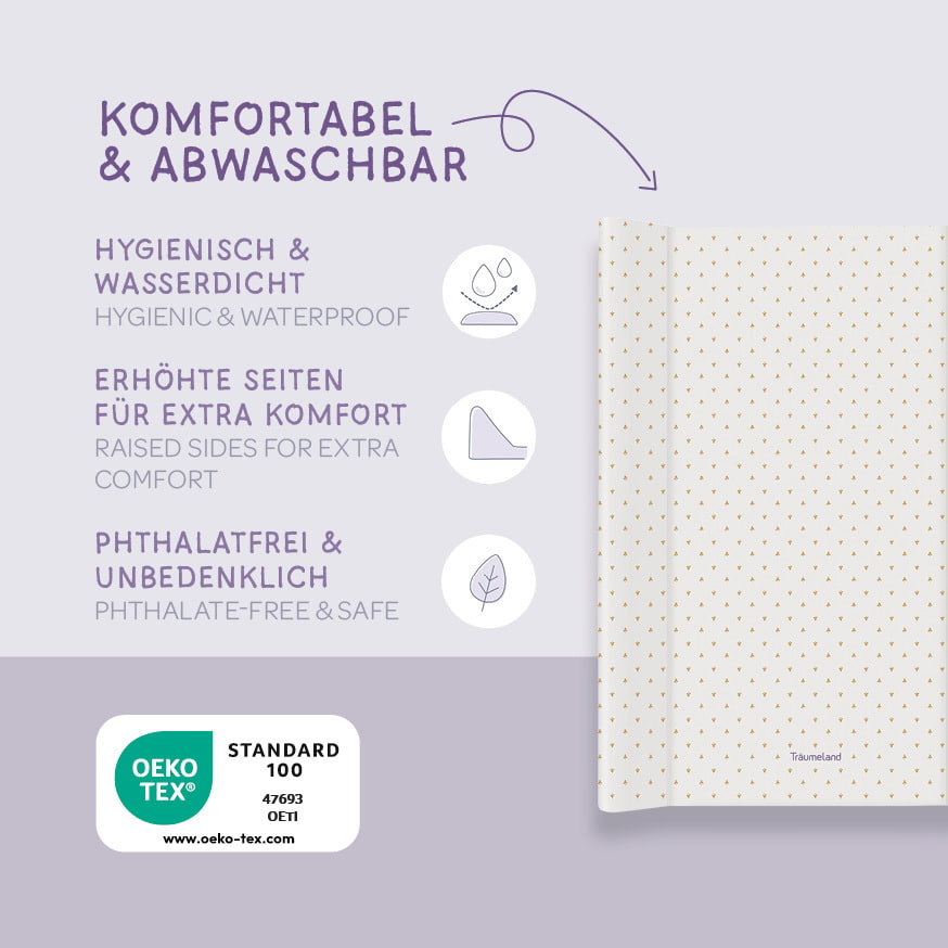 Wickelmulde Twister beige  