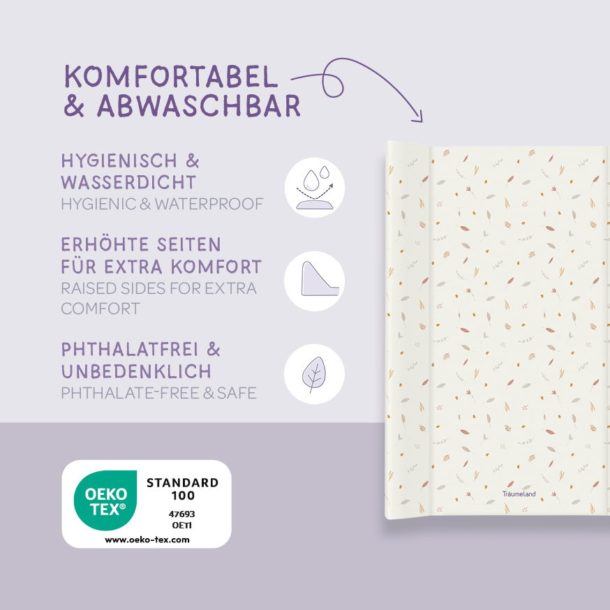 Wickelmulde Naturlieb rosa 