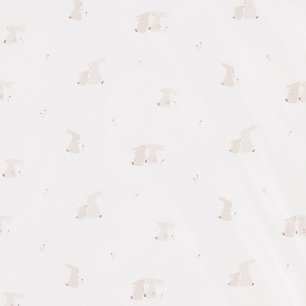 Träumeland Bettwäsche Hophop Bunny beige Detail