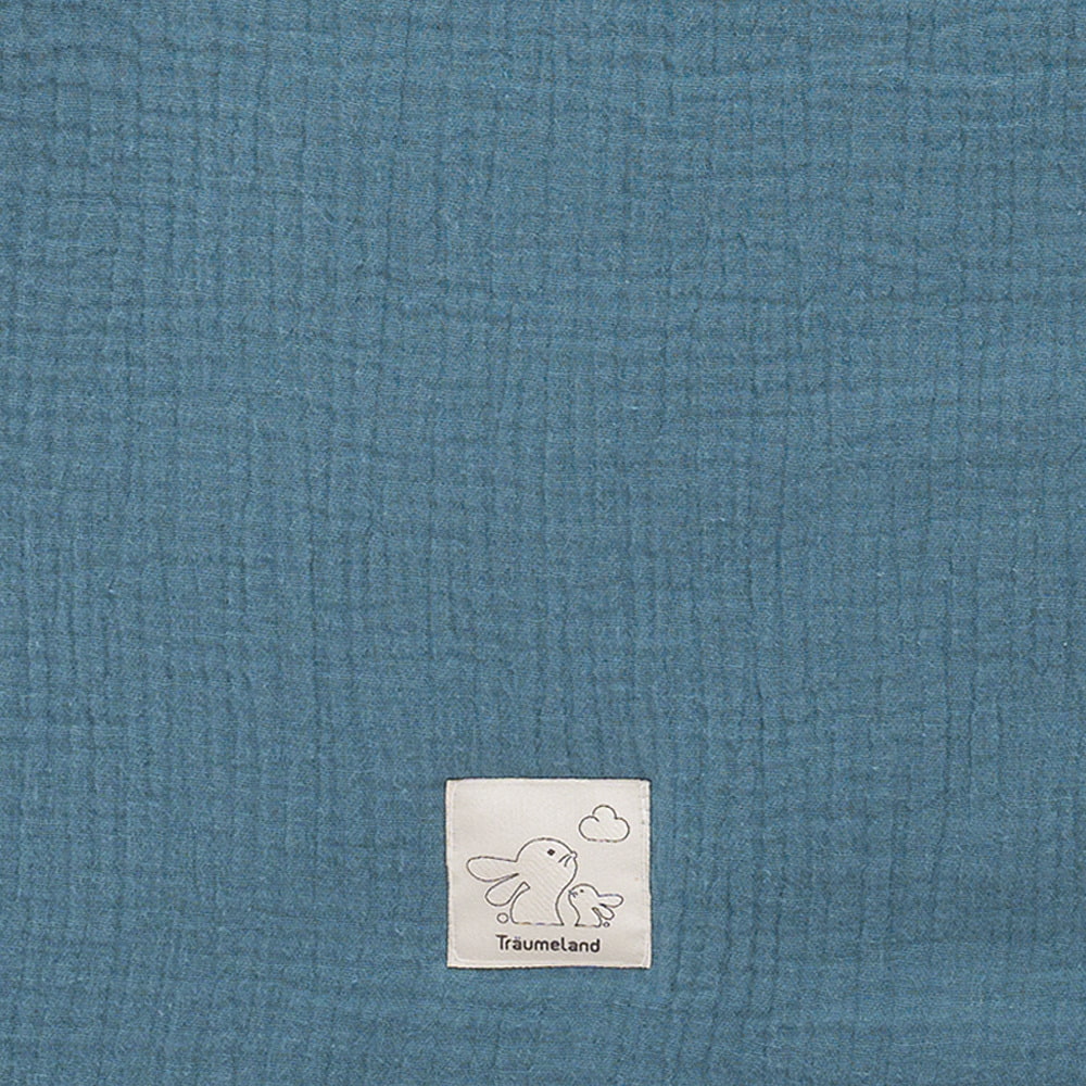 Ganzjahresschlafsack jeansblau Design