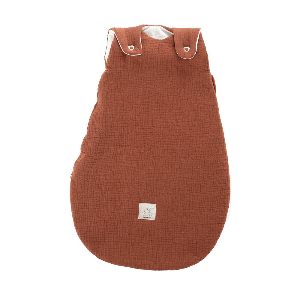 Ganzjahresschlafsack terracotta
