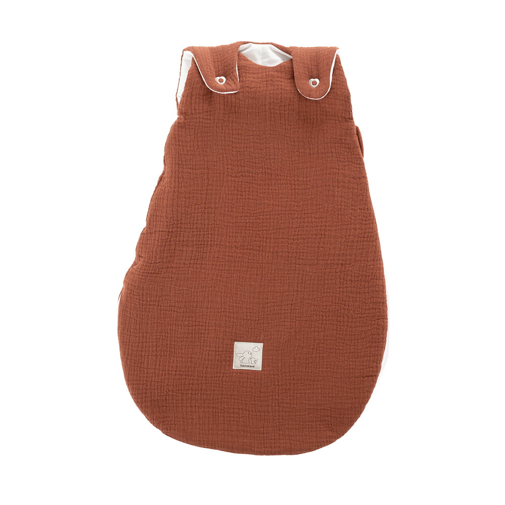 Ganzjahresschlafsack terracotta