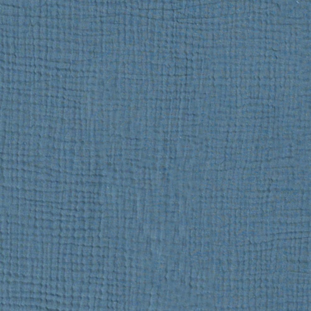 Babydecke jeansblau Design