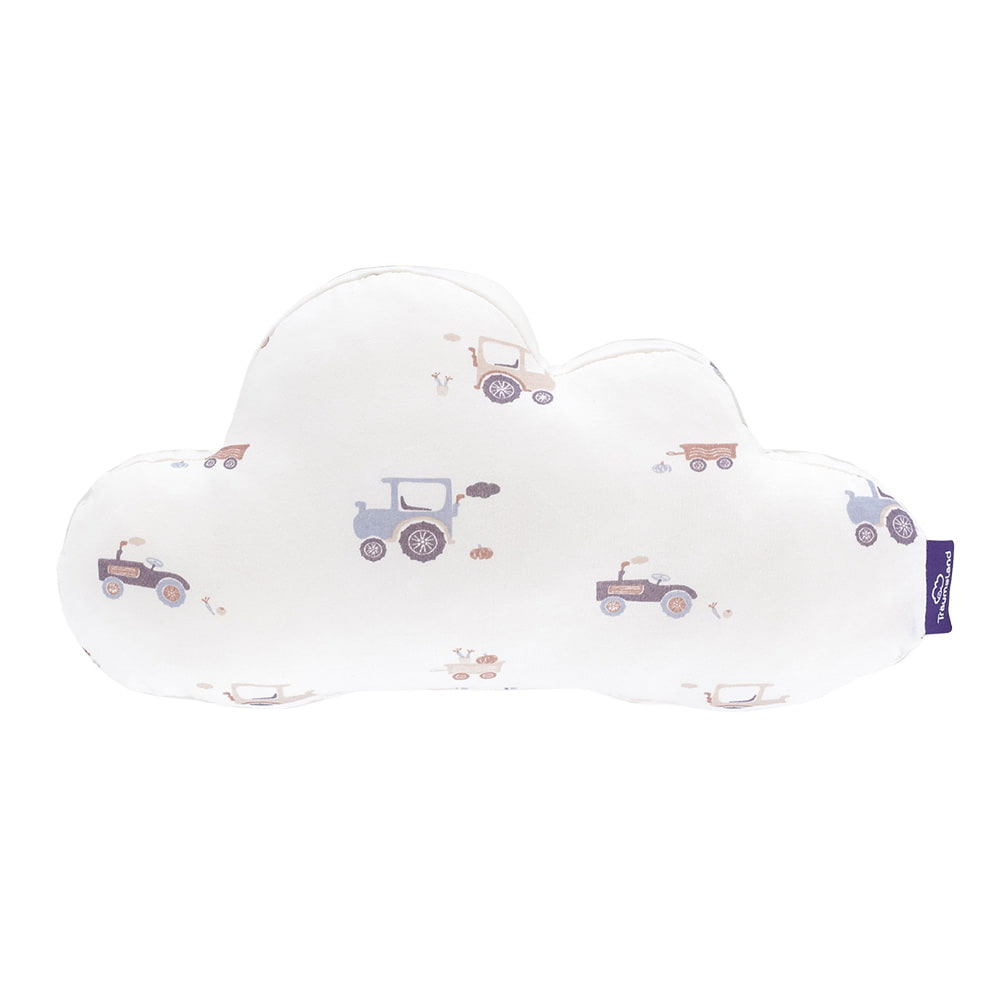 Kuschelkissen Wolke Little Farm blau