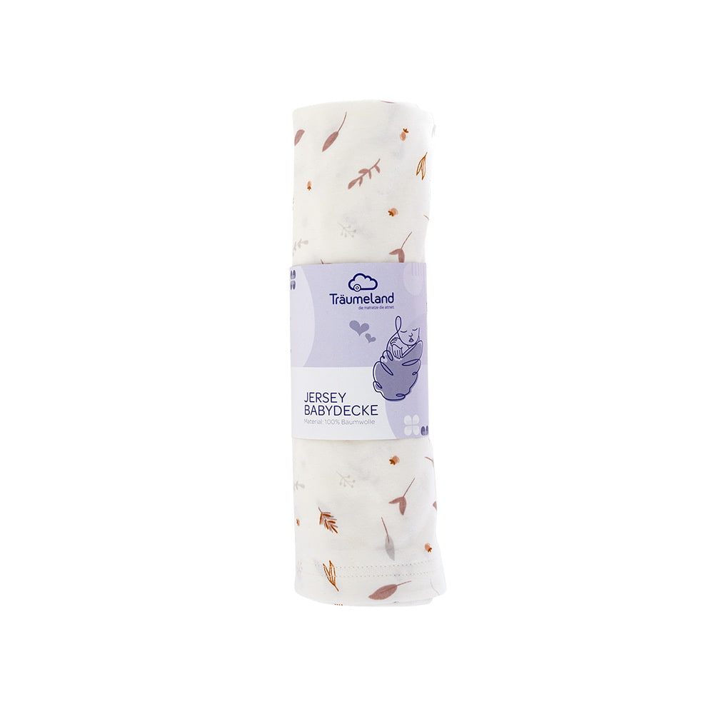 Babydecke Jersey naturlieb rosa verpackt