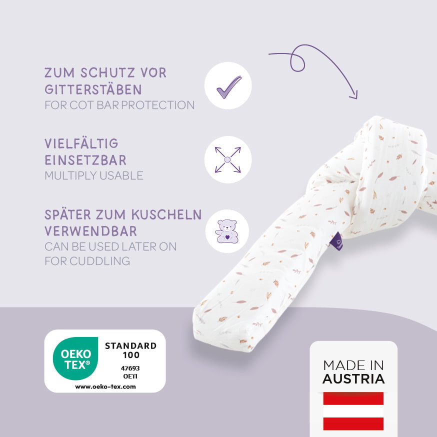 Bettschlange Naturlieb rosa Vorteile