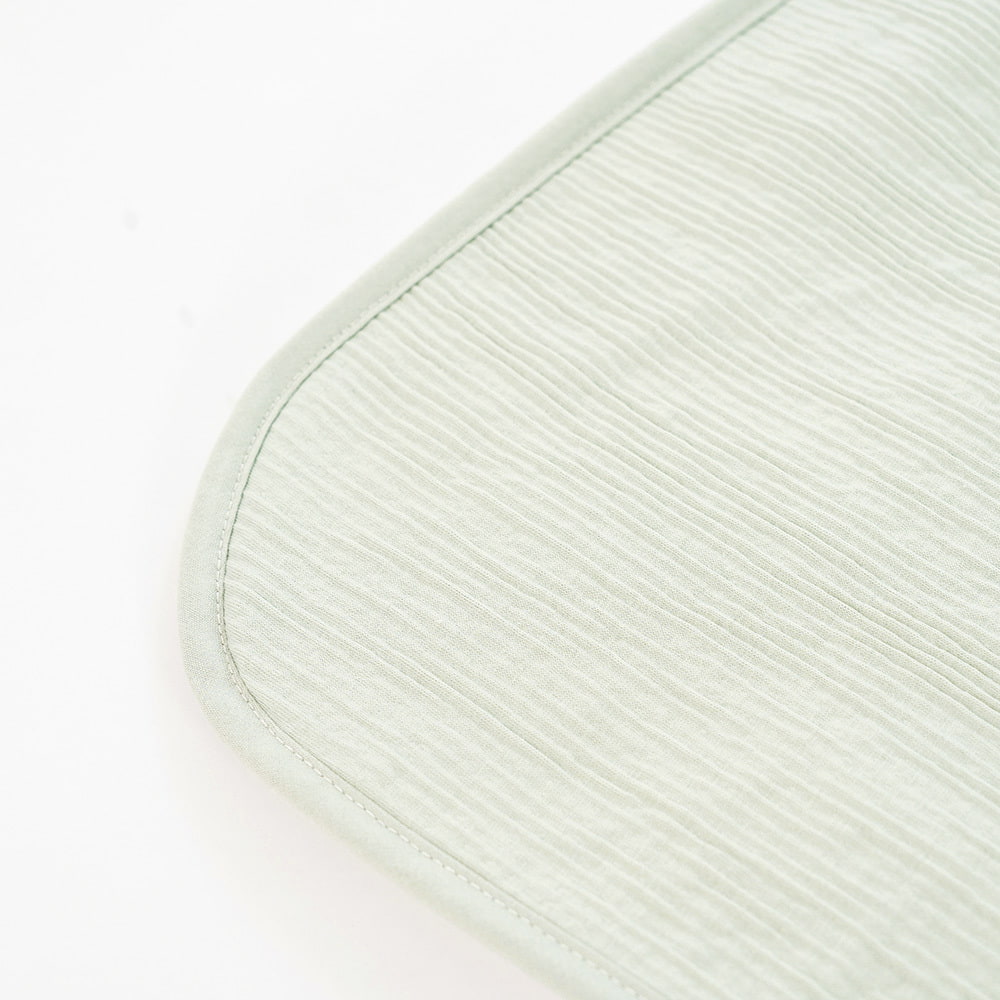 Signature Kuscheldecke in der Farbe mint Detail