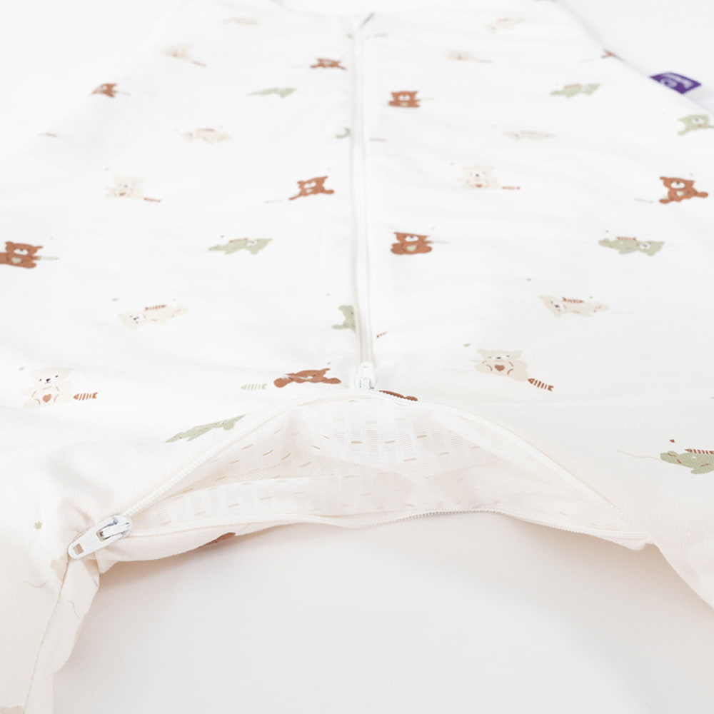 Schlafsack mit Beinen im Design Patita Belüftung
