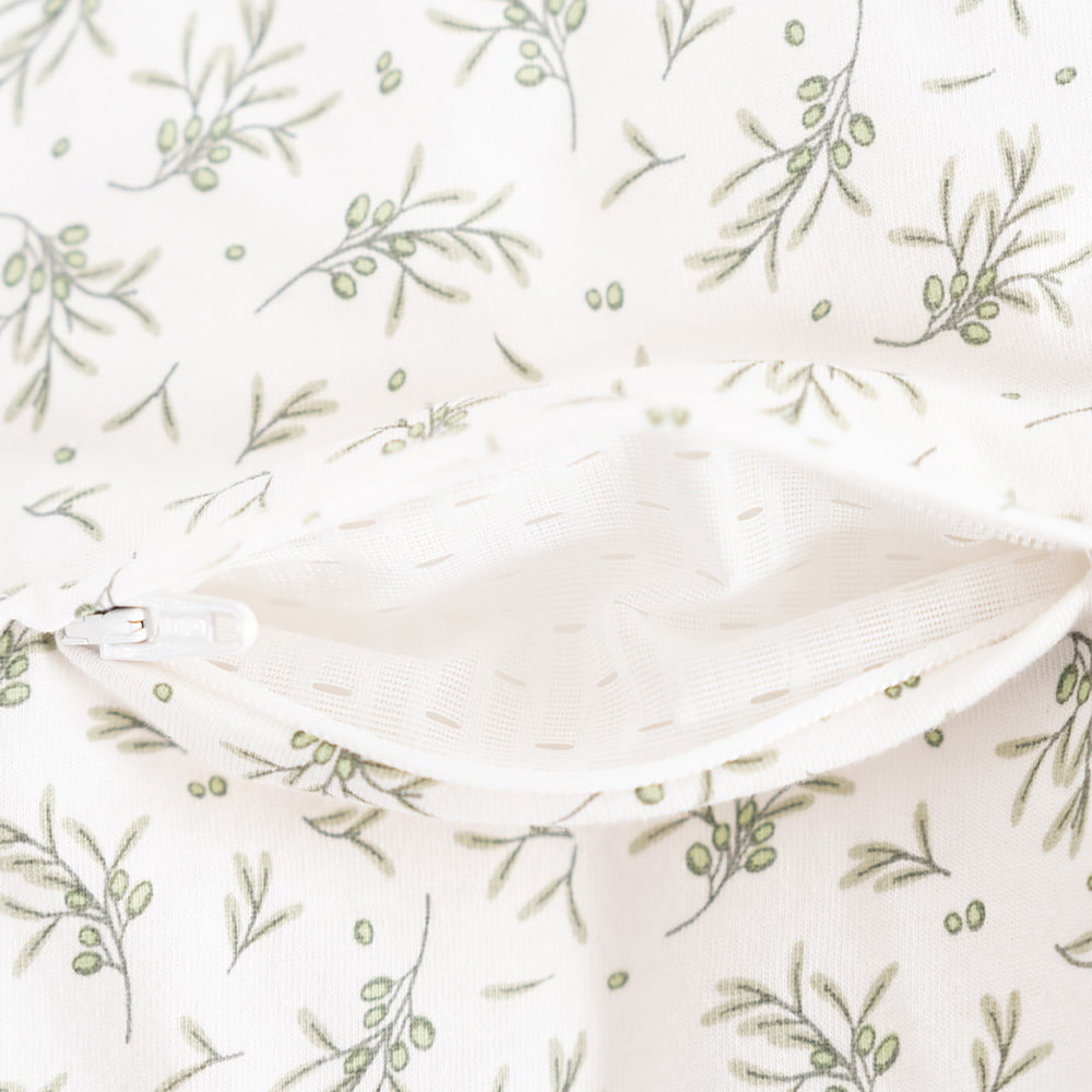 Schlafsack Olive Belüftung vorne