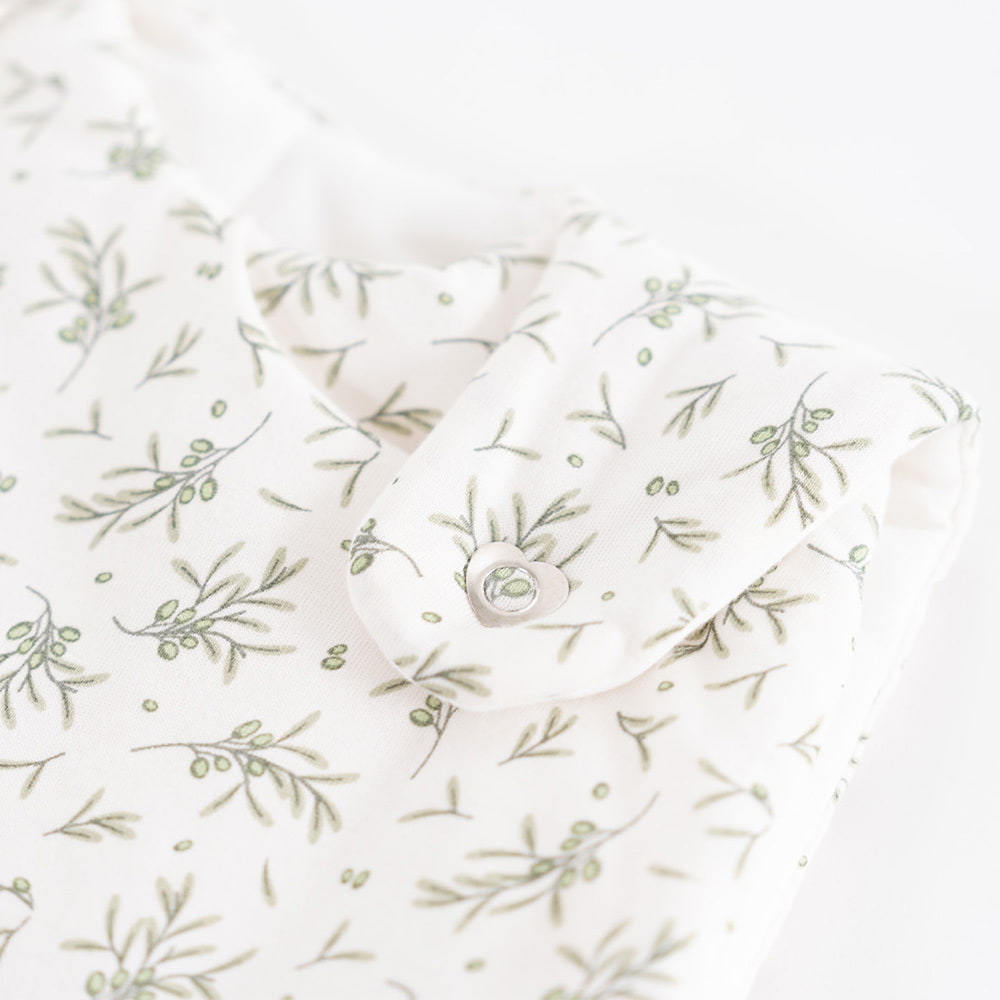 Schlafsack Olive Druckknopf