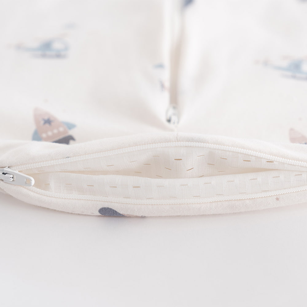 Sommerschlafsack aus Baumwolle im Design Volare Belüftung