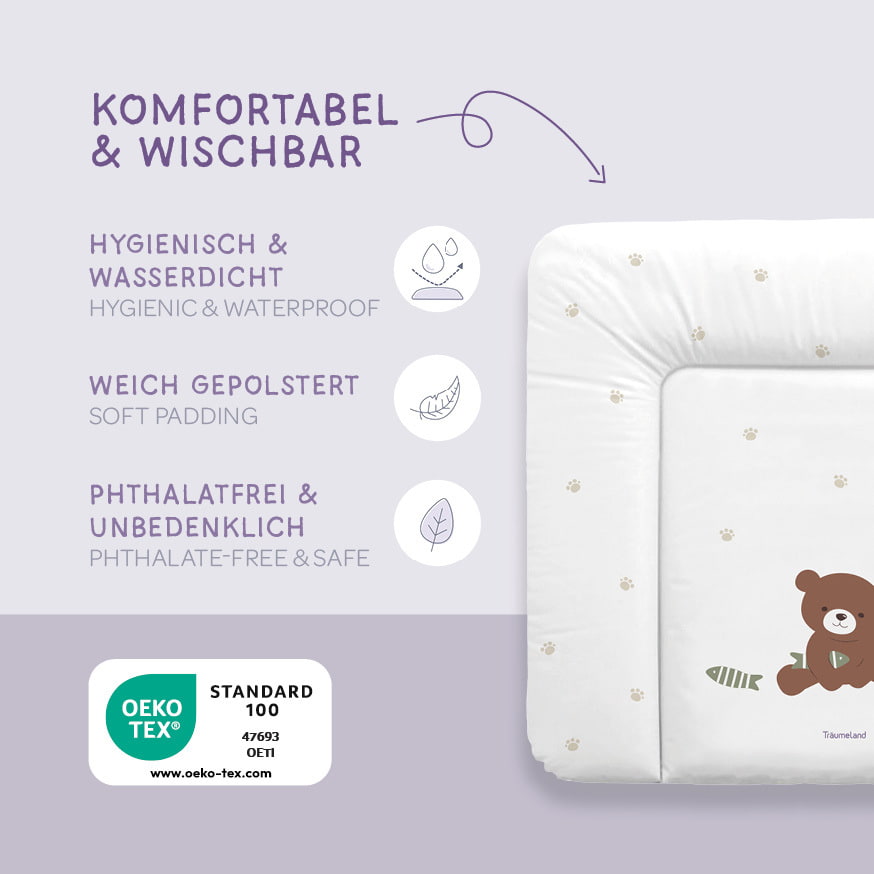 Wickelauflage Patita Vorteile