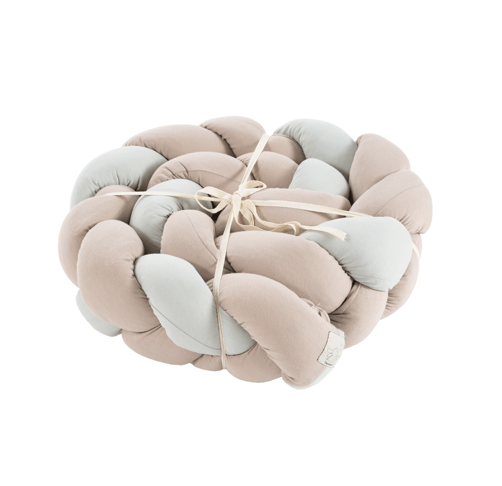 Signature Nestchenschlange taupe & mint verpackt