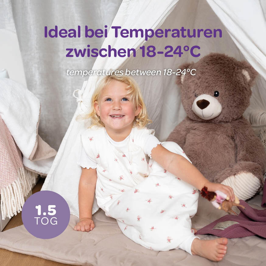 Schlafsack mit Füßen mit TOG 1.5
