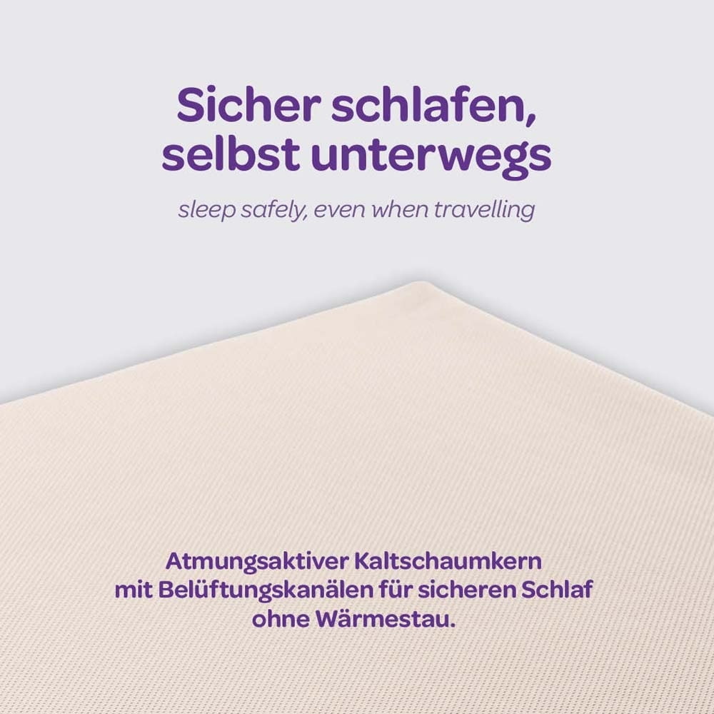 Atmungsaktive Reisebett Matratze 