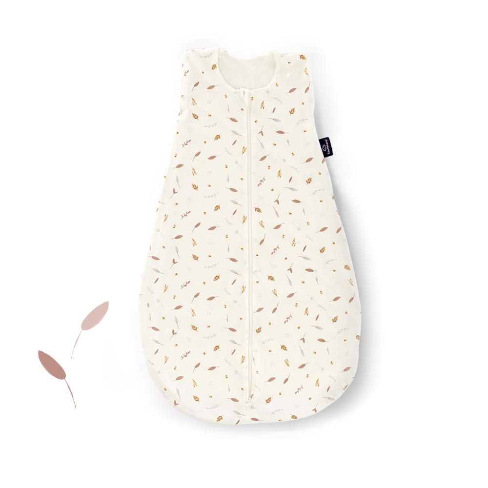 Sommer-Schlafsack Baumwoll-Jersey Naturlieb rosa